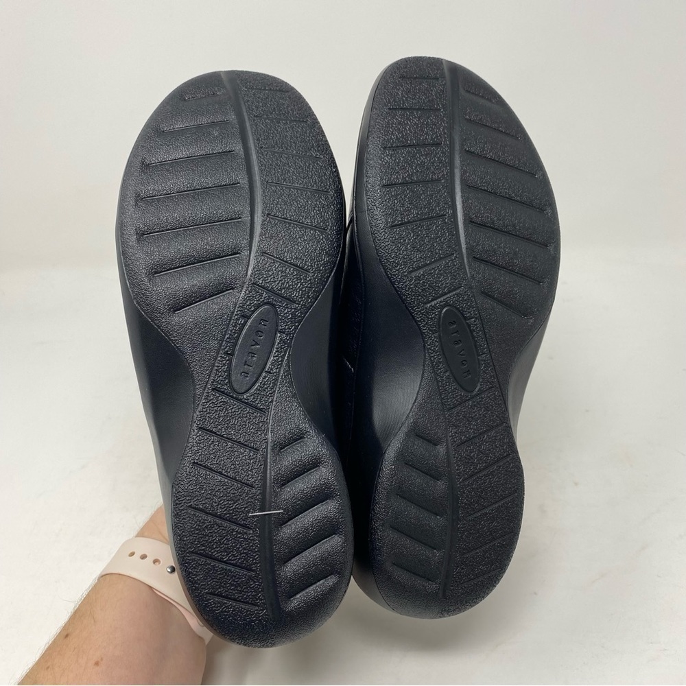 Aravon Delilah Black leather lace up shoes - Picture 6 of 8